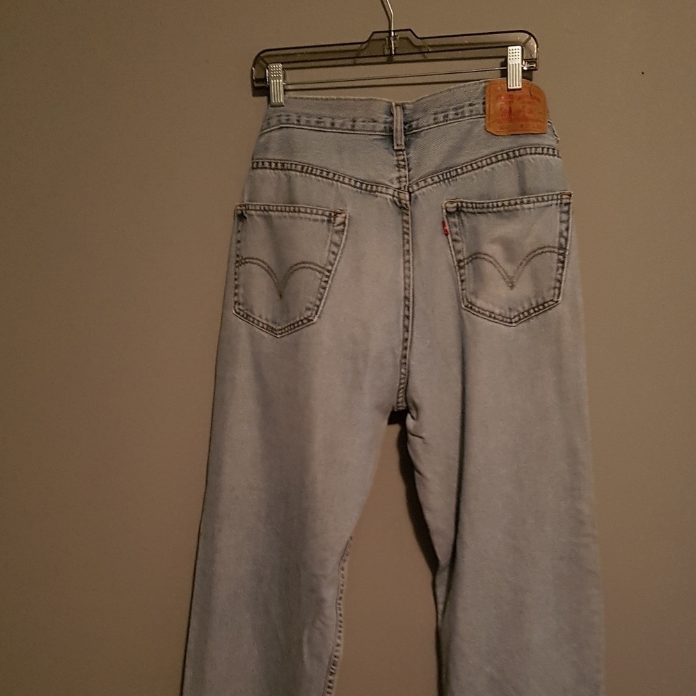 Levi blue jeans